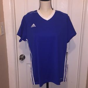 NWT!!!! adidas short sleeves  jersey/tee shirt.
